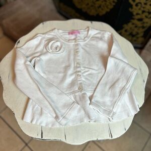 Lilly Pulitzer Cream Cardigan with Button Detail